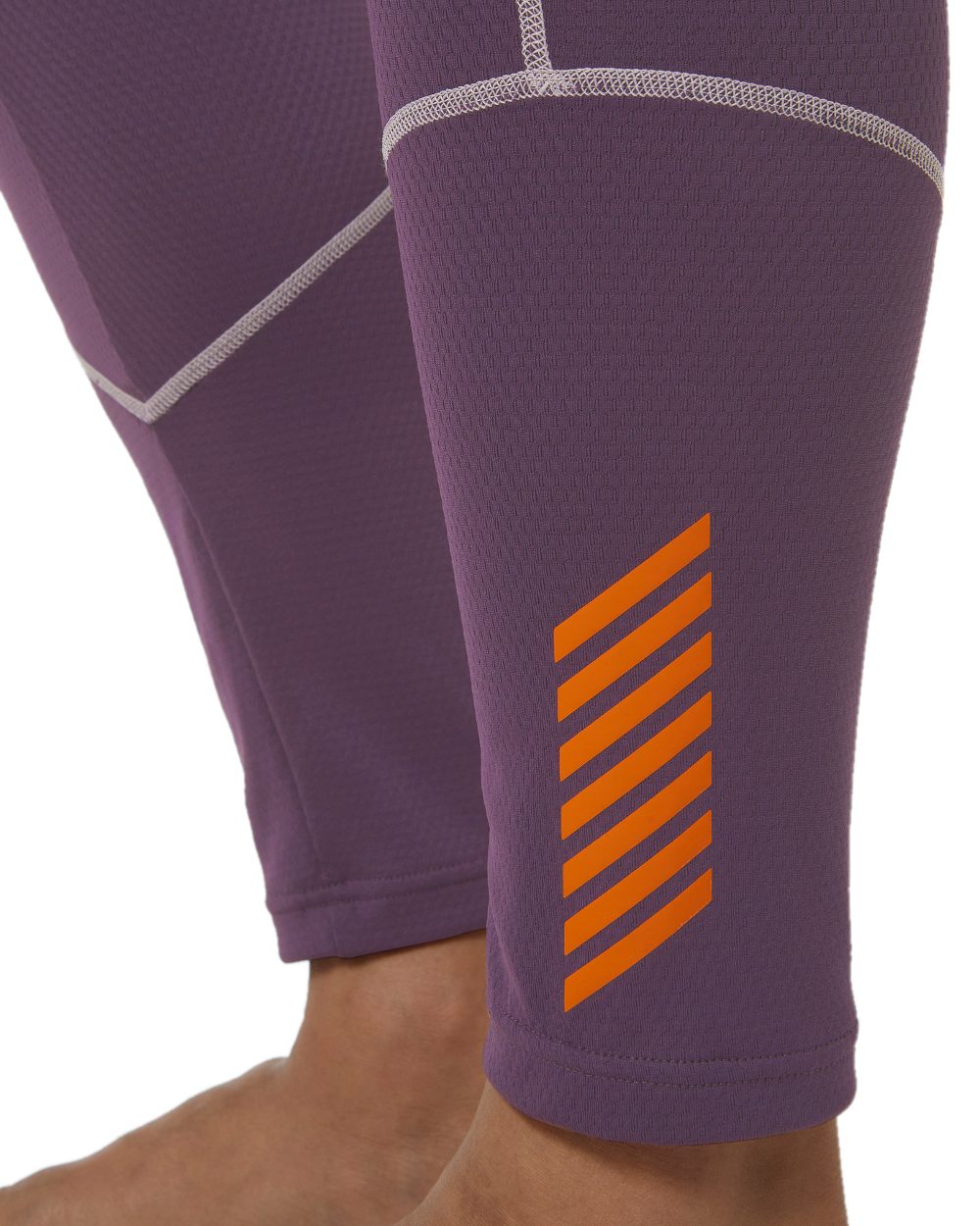 Amethyst Coloured Helly Hansen Womens Lifa Active Base Layer Pants on white background
