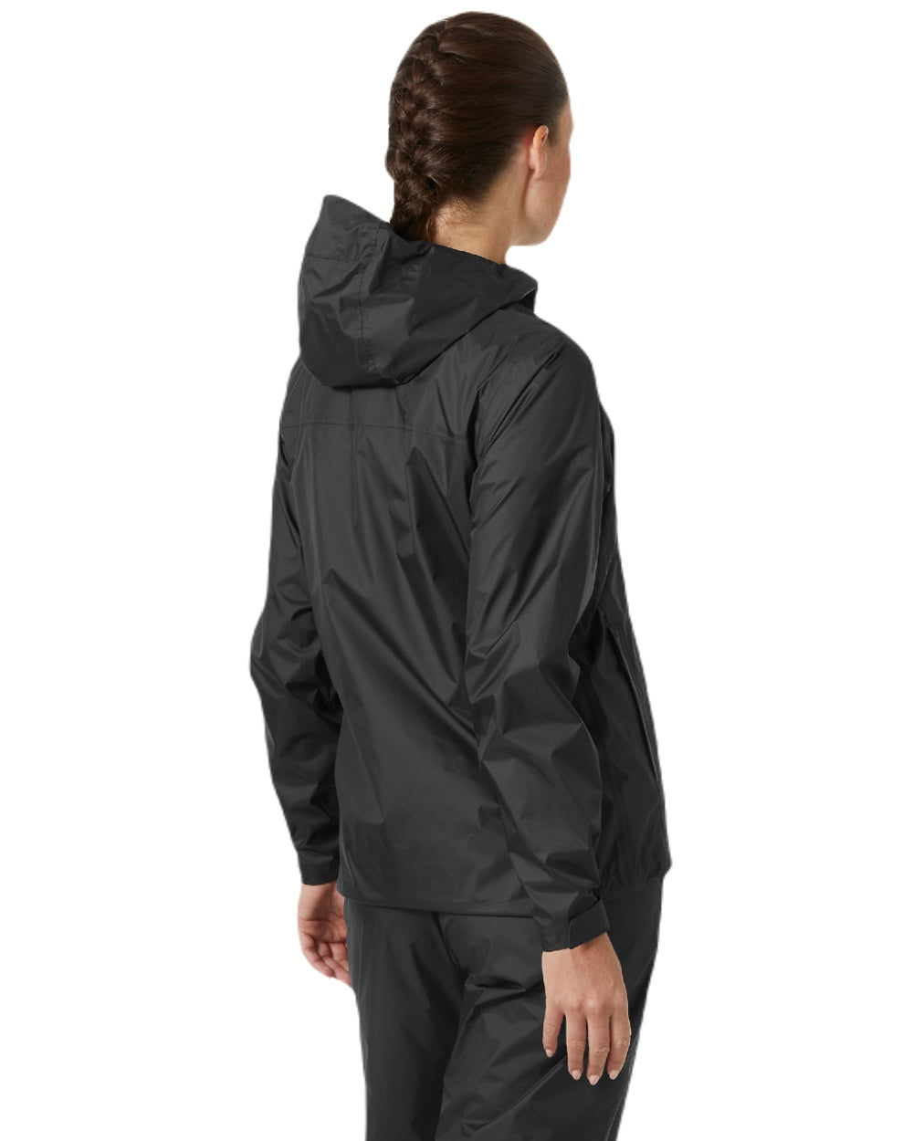 Black coloured Helly Hansen Womens Loke Jacket 2.0 on white background