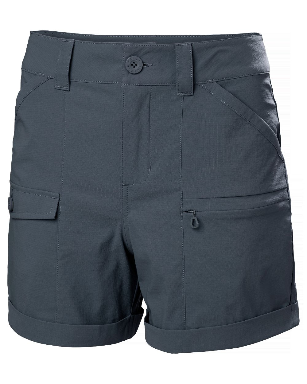 Alpine Frost coloured Helly Hansen Womens Maridalen Shorts on white background