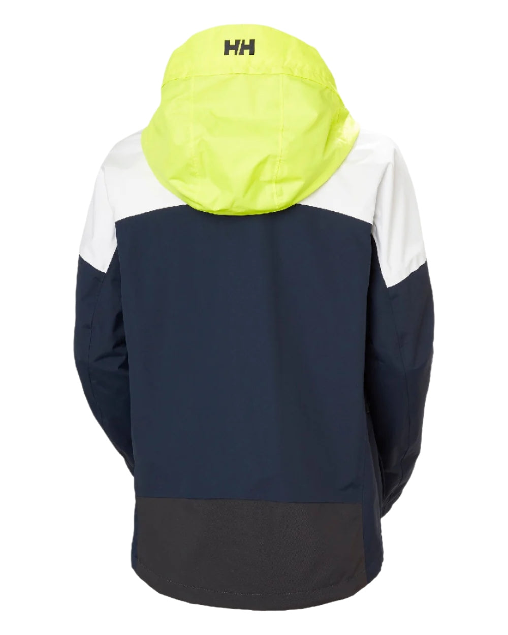 Navy coloured Helly Hansen Womens Pier 4.0 Jacket on white background