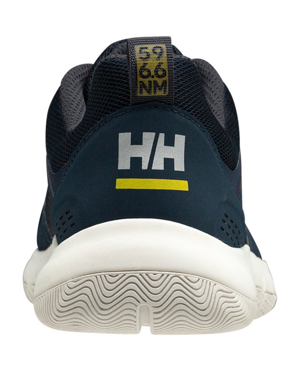 Navy Graphite Blue Coloured Helly Hansen Womens Skagen F-1 Offshore Shoes on white background
