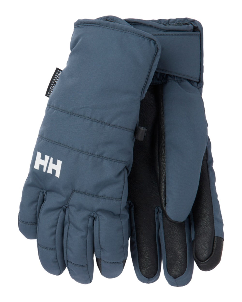 Alpine Frost Coloured Helly Hansen Womens Swift Helly Tech Gloves on white background