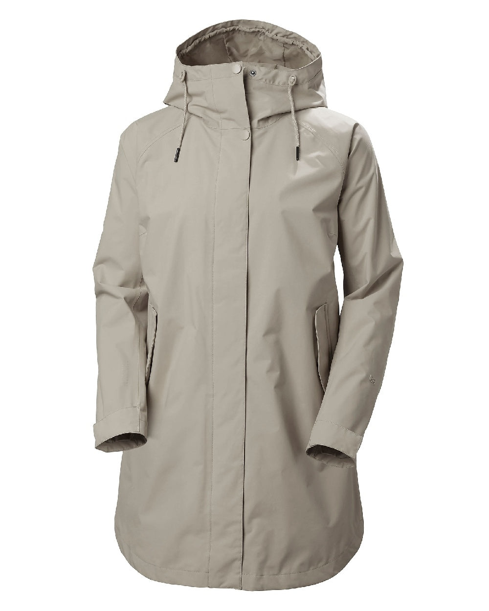 Terrazzo coloured Helly Hansen Womens Valentia 2.0 Raincoat on white background