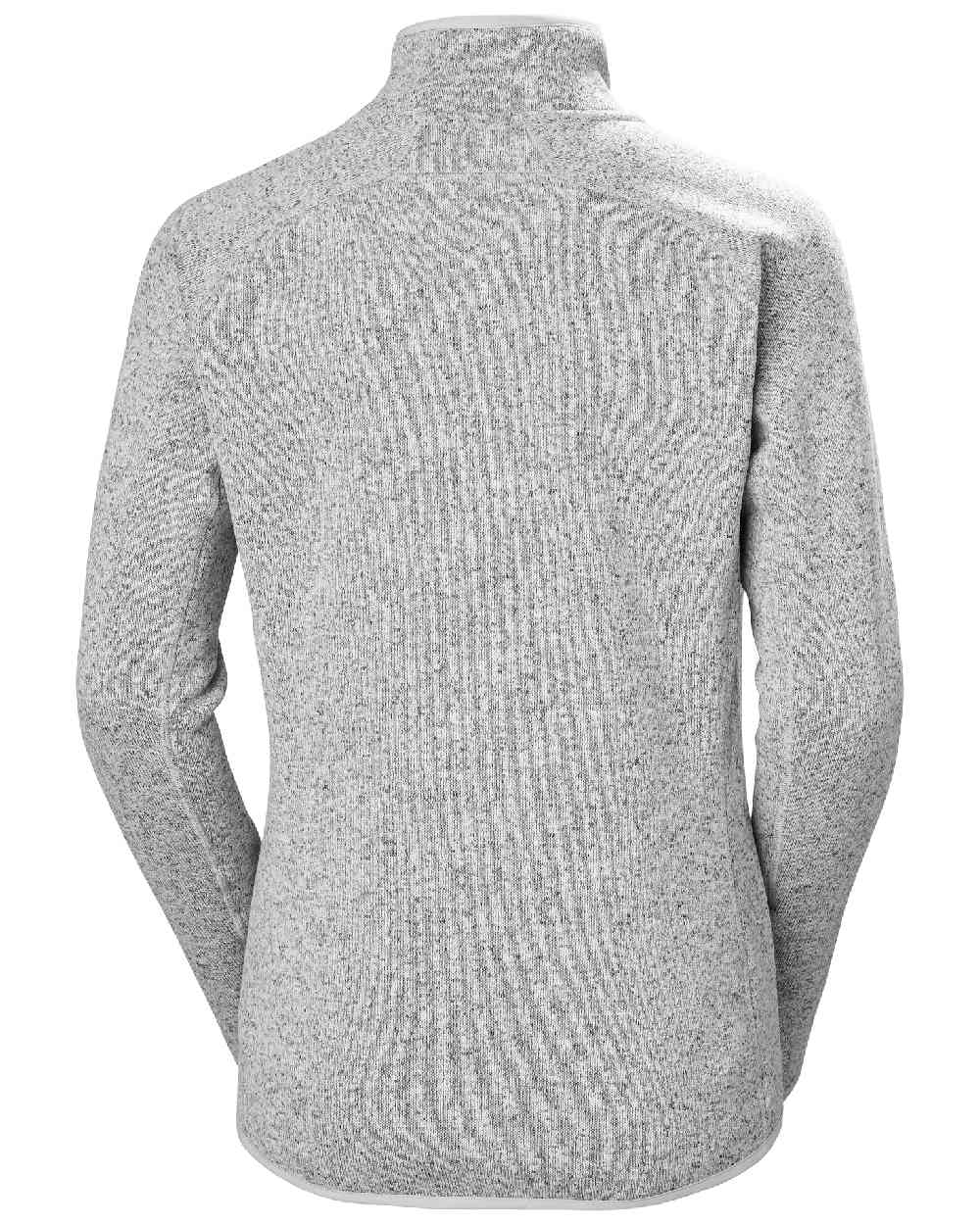 Grey Fog Coloured Helly Hansen Womens Varde Fleece Jacket 2.0 on white background