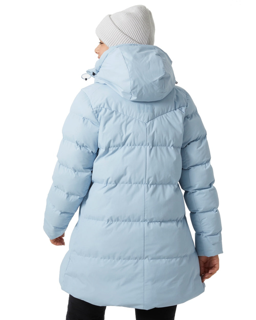 Baby Trooper Helly Hansen Adore Ladies Puffy Parka on white background