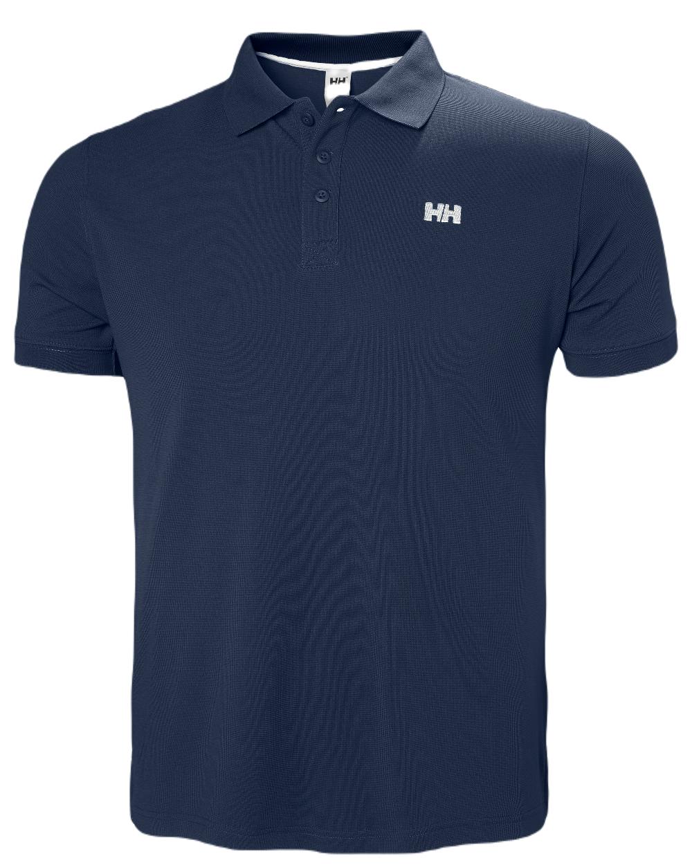 Helly Hansen Driftline Polo Shirt In Navy