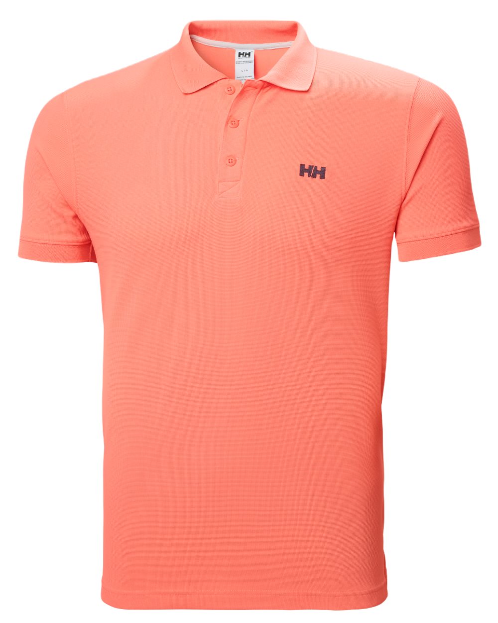 Helly Hansen Driftline Polo Shirt In Peach Echo 