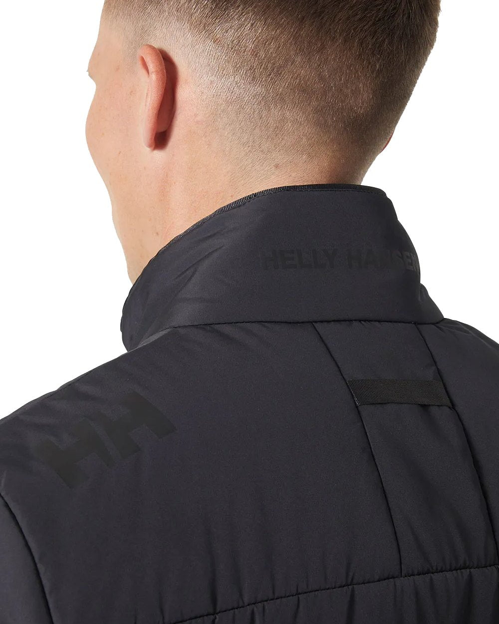 Helly Hansen Mens Crew Insulated Sailing Jacket 2.0 in Ebony