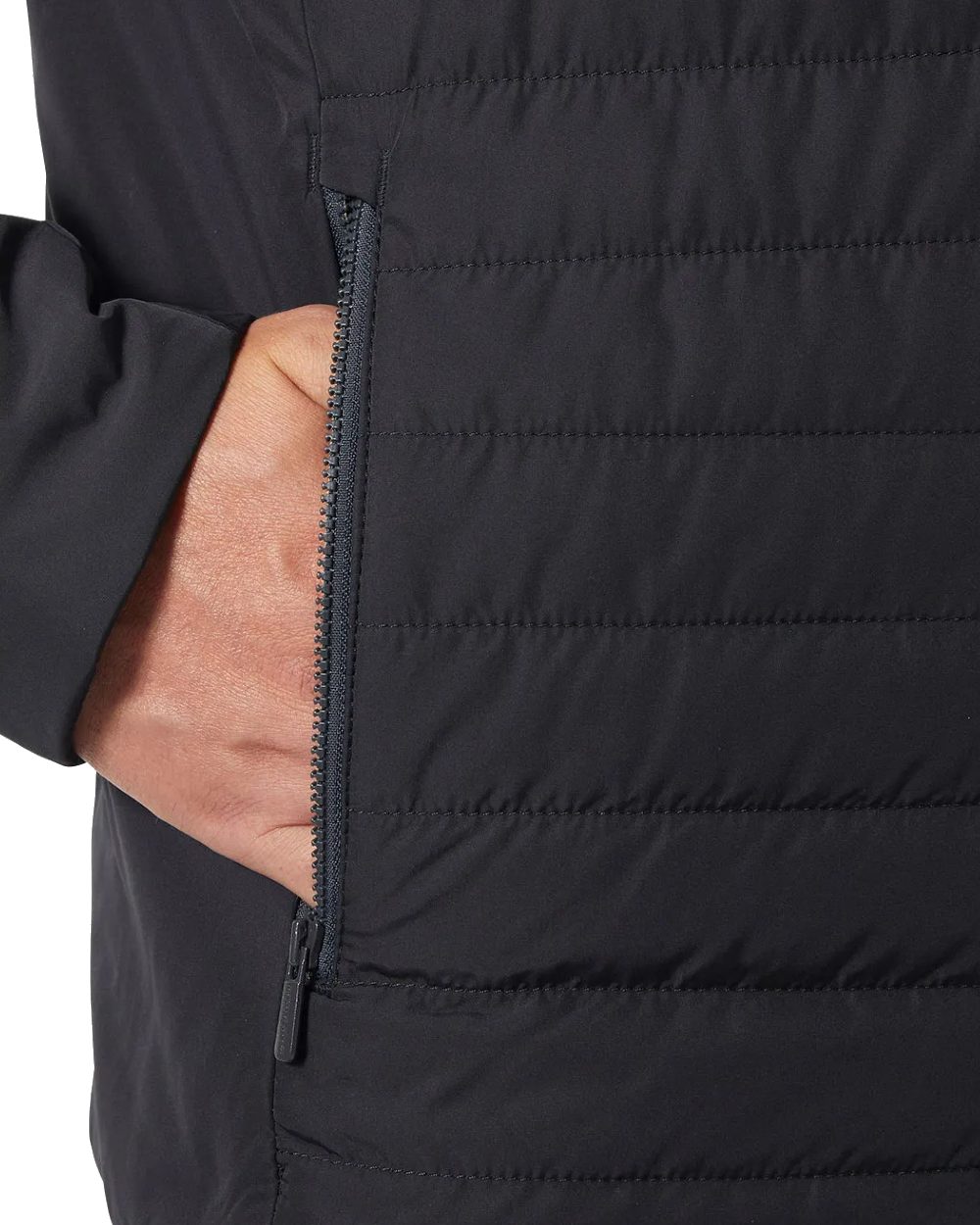 Helly Hansen Mens Crew Insulated Sailing Jacket 2.0 in Ebony