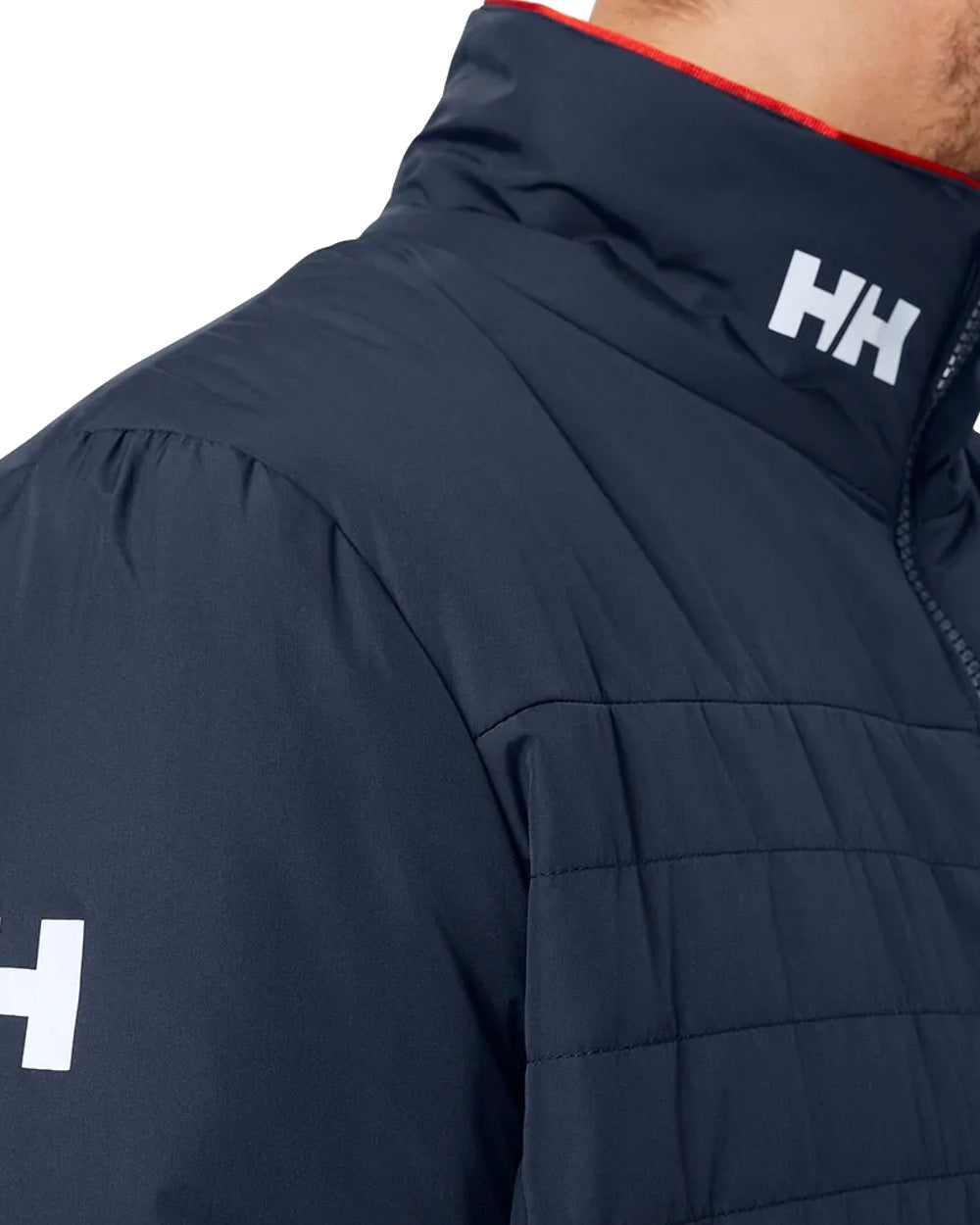 Helly Hansen Mens Crew Insulated Sailing Jacket 2.0 in Navy