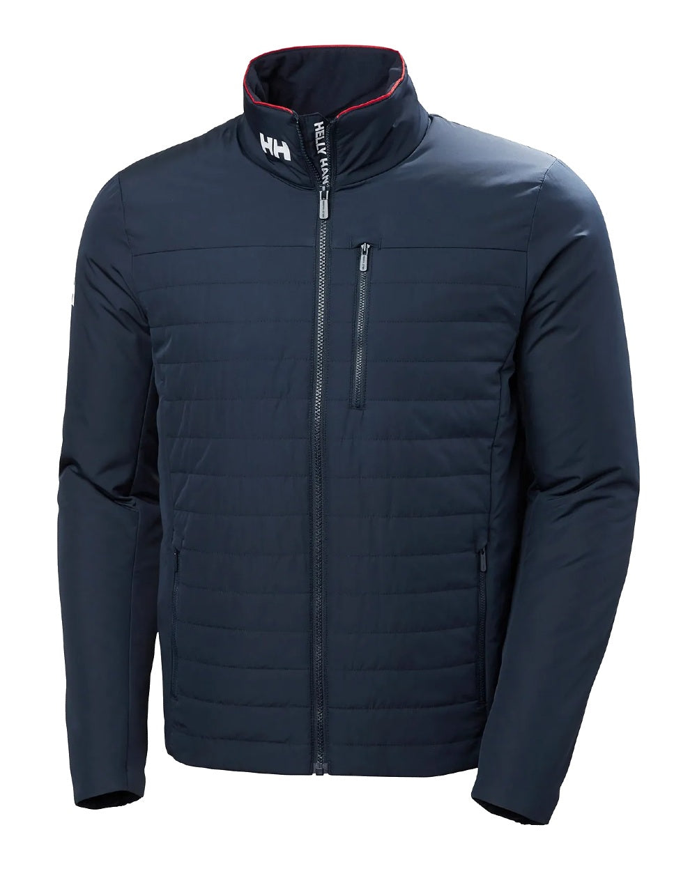 Helly Hansen Mens Crew Insulated Sailing Jacket 2.0 in Navy