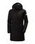 Helly Hansen Womens Aden Long Rain Coat in Black #colour_black