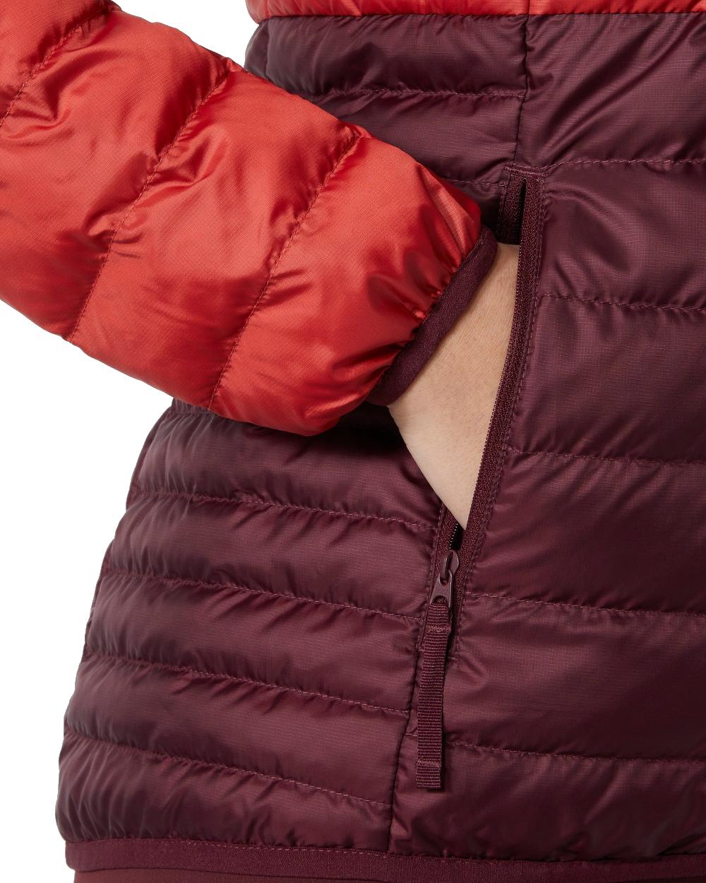 Helly Hansen Womens Banff Hooded Insulator Jacket in Hickory 