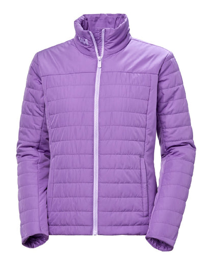Helly Hansen Womens Crew Insulated Sailing Jacket 2.0 in Electric Purple 