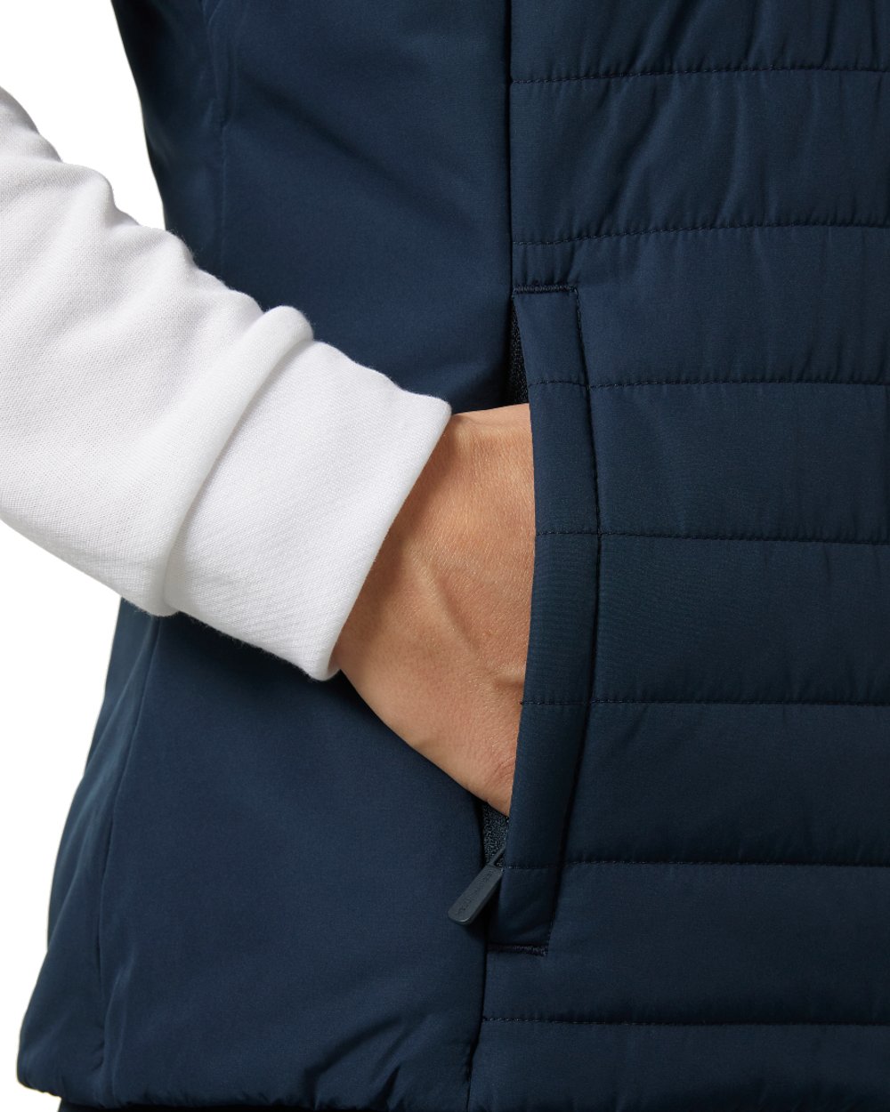 Helly Hansen Womens Crew Insulated Vest 2.0 in AM Navy