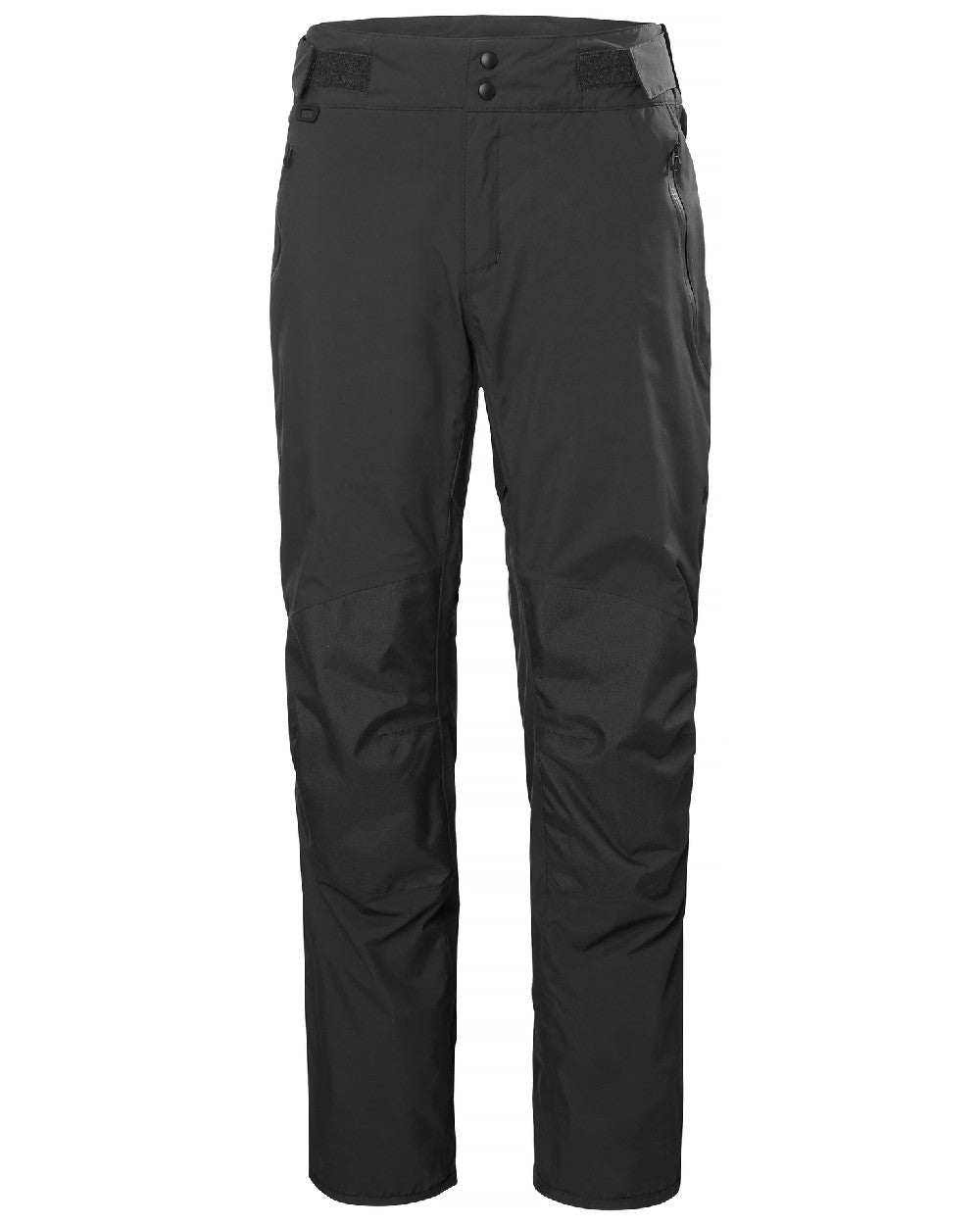 Ebony coloured Helly Hansen Womens HP Foil Sailing Pants 2.0 on white background