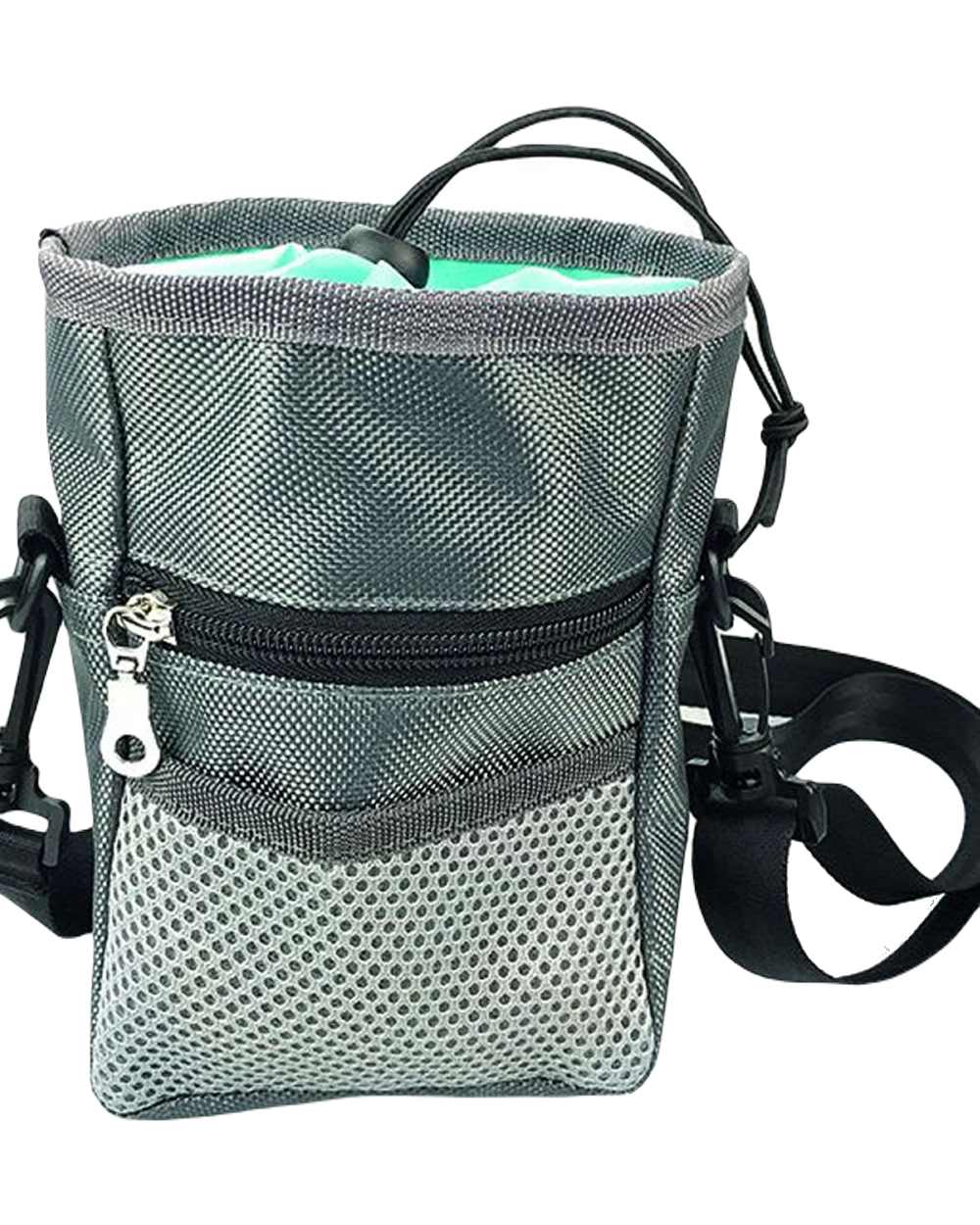 Grey coloured Henry Wag Treat Travel Bag on white background