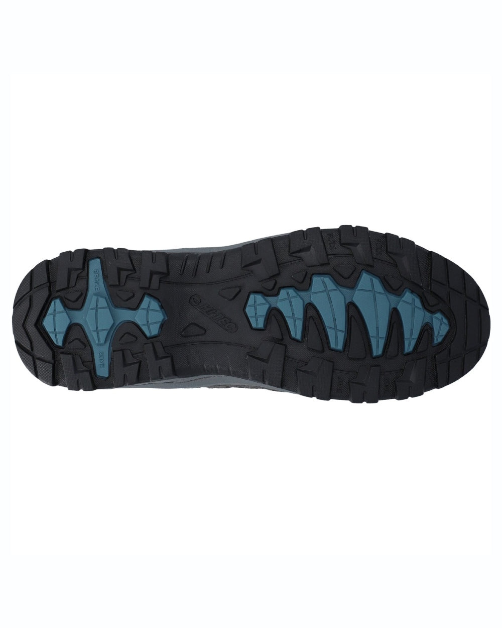 Grey colour Hi-Tec Mens Bandera Expedition Hikers Boots on white background