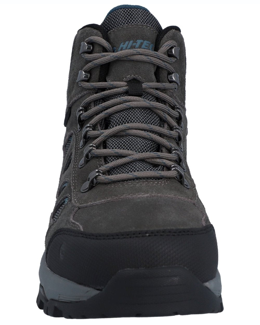 Grey colour Hi-Tec Mens Bandera Expedition Hikers Boots on white background