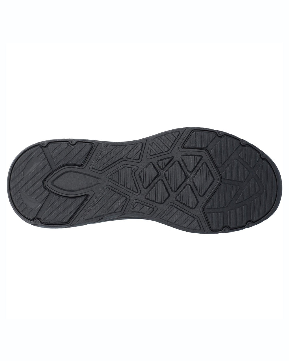 Dark Blue coloured Hi-Tec Mens Promenade Trainers on white background