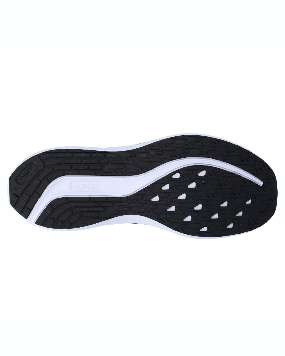 Cool Grey Black Acid Lime coloured Hi-Tec Mens Santorini Trainers on white background