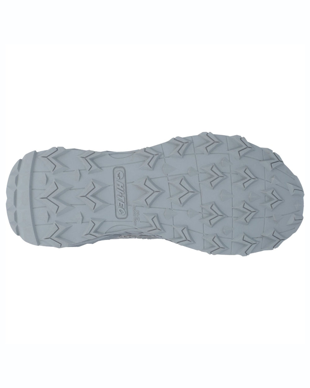 Cool Grey coloured Hi-Tec Womens Fuse Trek Hiking Shoes on white background