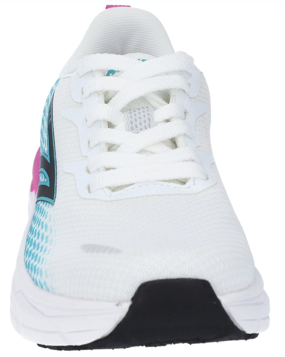 White coloured Hi-Tec Womens Promenade Trainers on white background