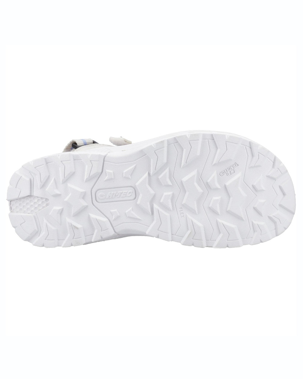 Beige Lilac Coloured Hi-Tec Womens Sierra Sandals On A White Background