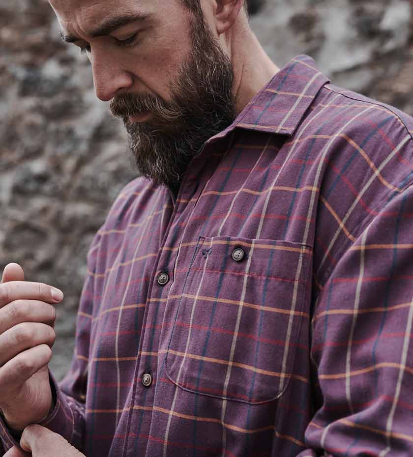 Hoggs Shirts - Long sleeved shirts in check and tattersall