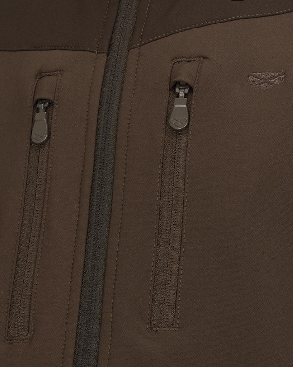 Green Coloured Hoggs of Fife Ardross 4-Way Active Gilet on white background