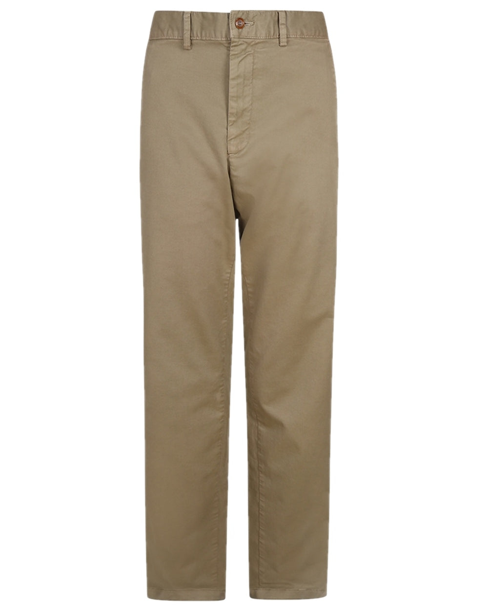Stone Coloured Hoggs of Fife Beauly Chino Trousers on white background