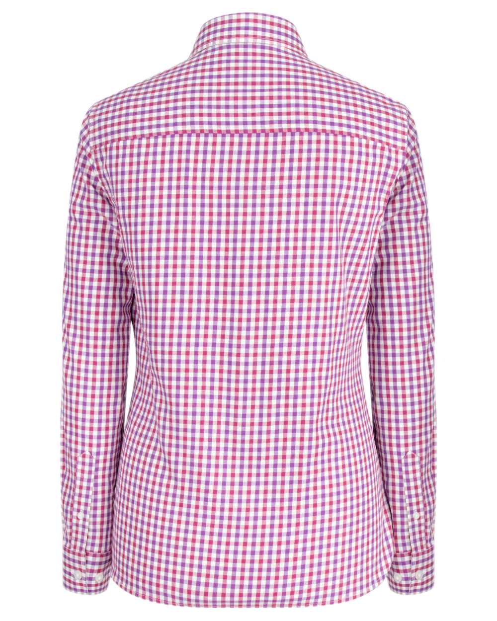 Violet Cerise Coloured Hoggs of Fife Becky II Shirt on white background
