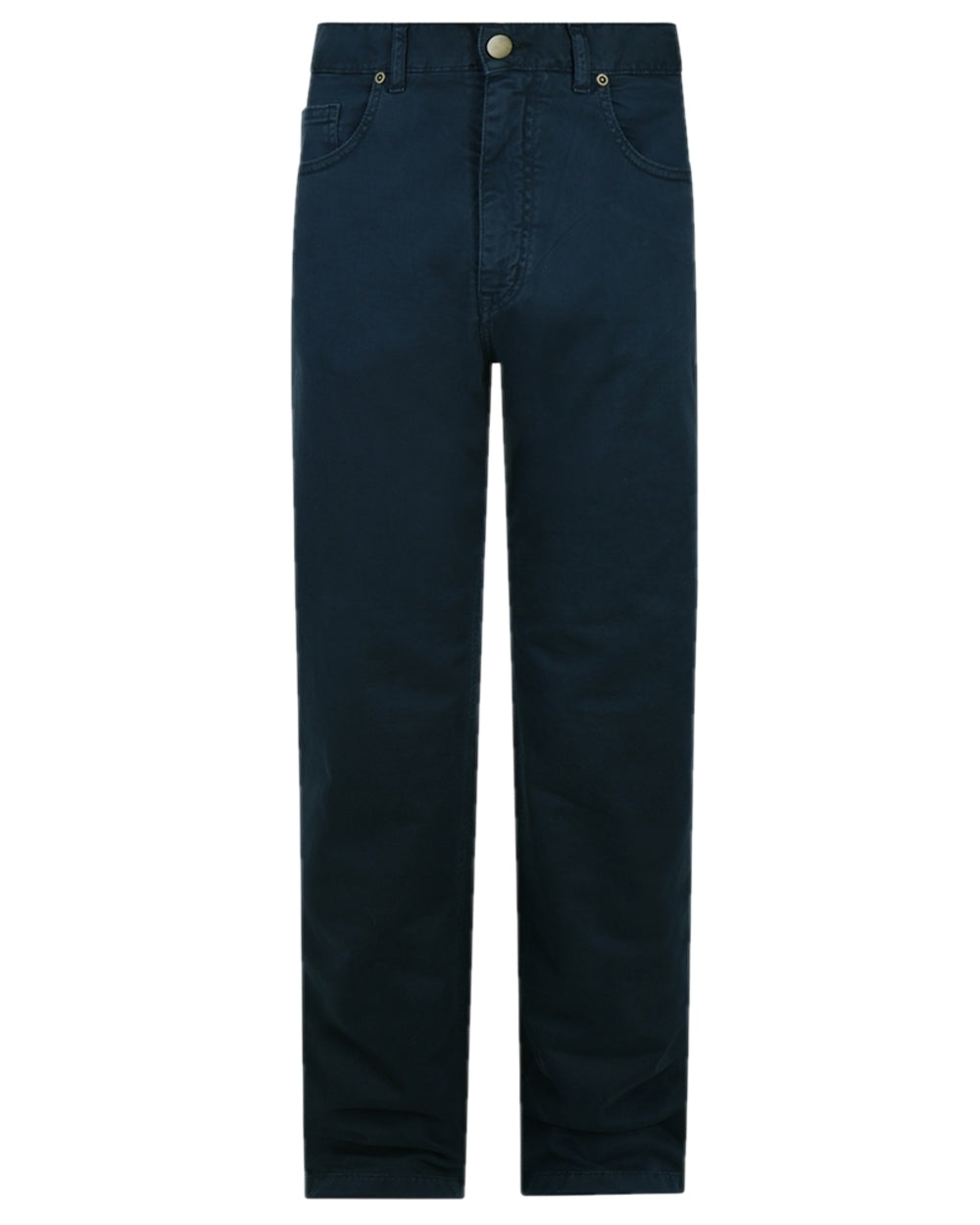 Navy Coloured Hoggs of Fife Dingwall Jeans on white background
