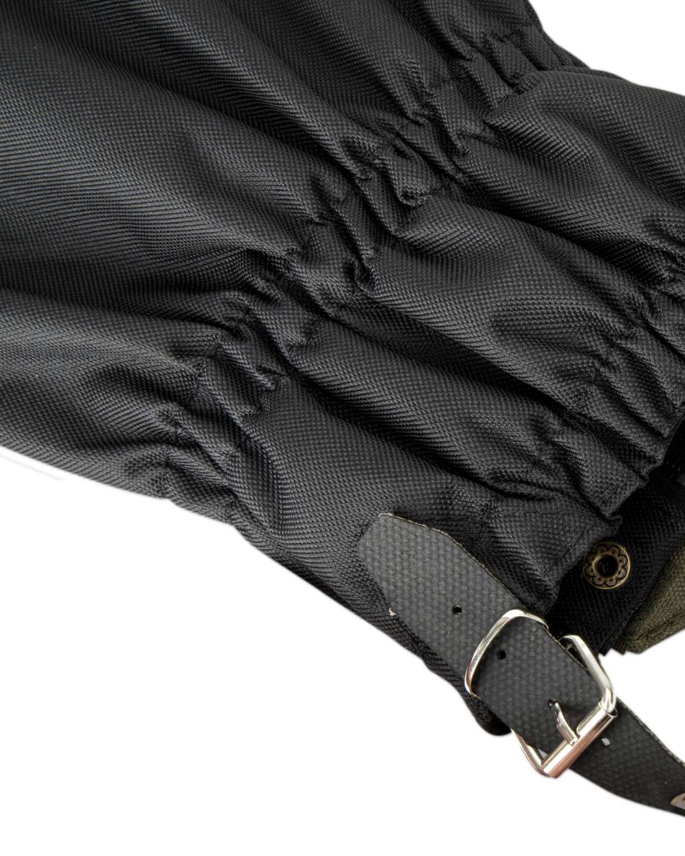 Green Black Coloured Hoggs of Fife Field & Trek Gaiters on white background