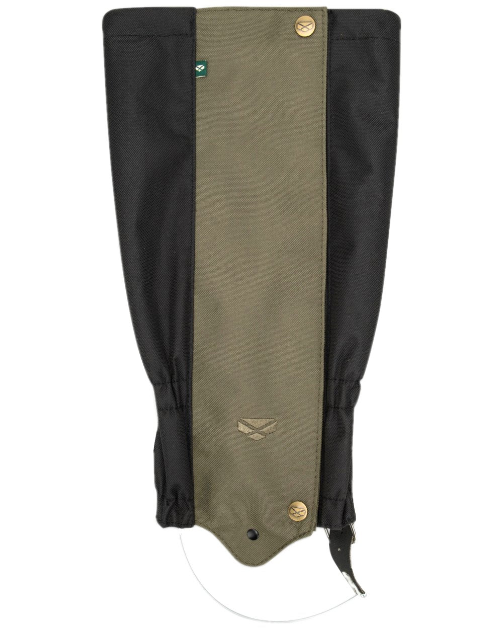 Green Black Coloured Hoggs of Fife Field & Trek Gaiters on white background
