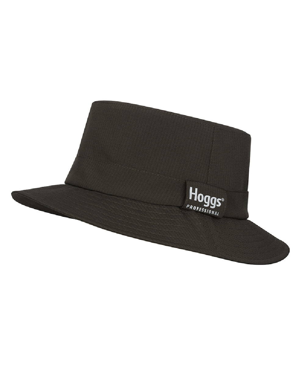 Green coloured Hoggs of Fife Green King II Bush Hat on white background