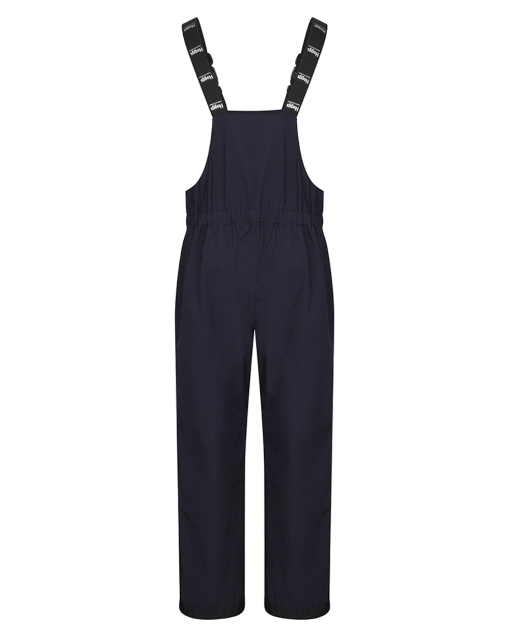 Navy Coloured Hoggs of Fife Green King II Waterproof Bib & Brace on white background