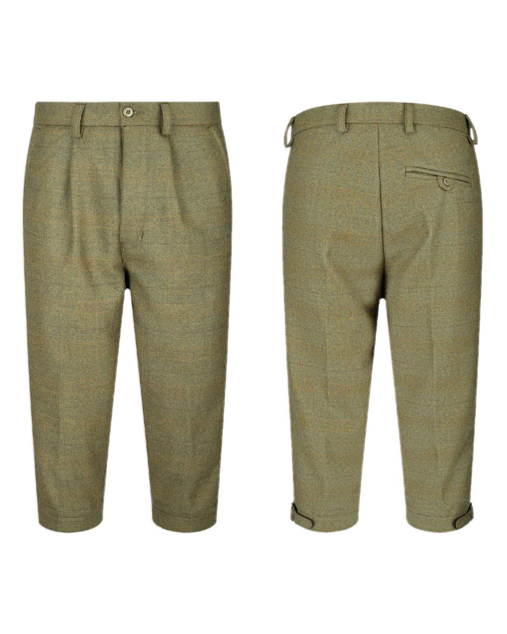 Autumn Bracken Coloured Hoggs of Fife Kinloch Tweed Breeks on white background