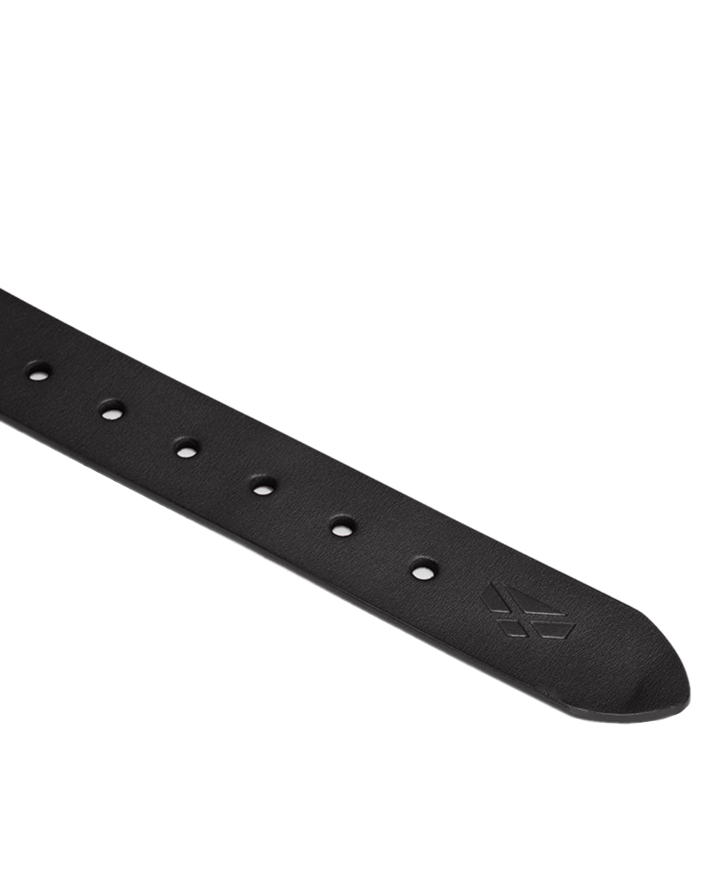 Black Coloured Hoggs of Fife Luxury Leather Belts on white background