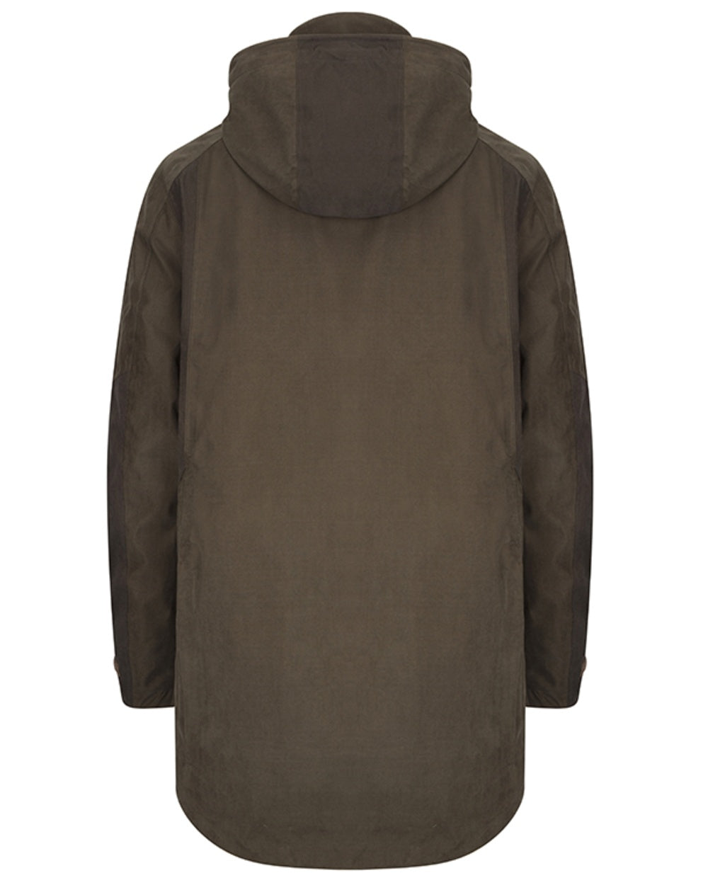 Dark Olive coloured Hoggs of Fife Mens Ardross Pro Waterproof Field Jacket on white background