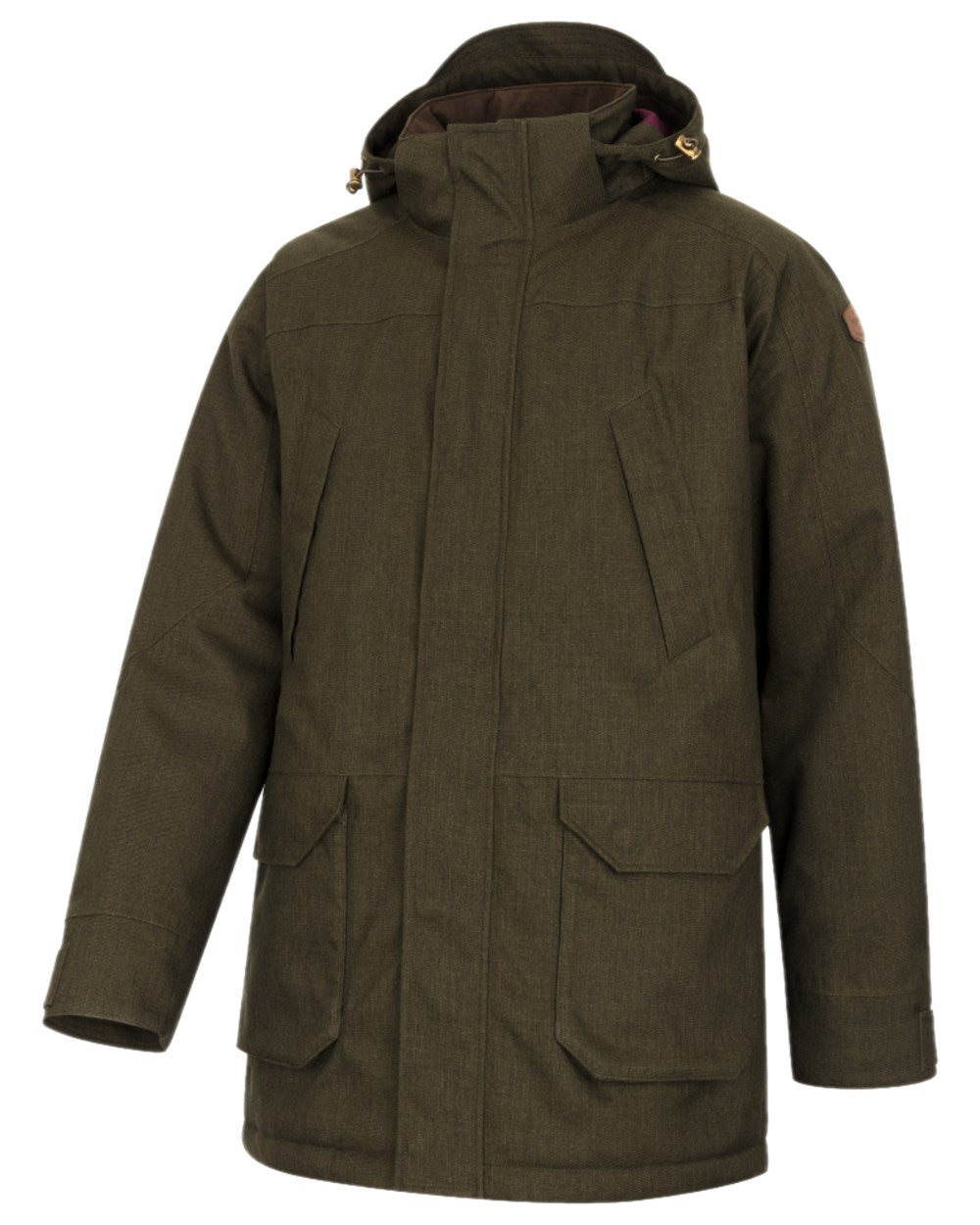 Forest Green Coloured Hoggs of Fife Mens Argyll II Jacket on white background