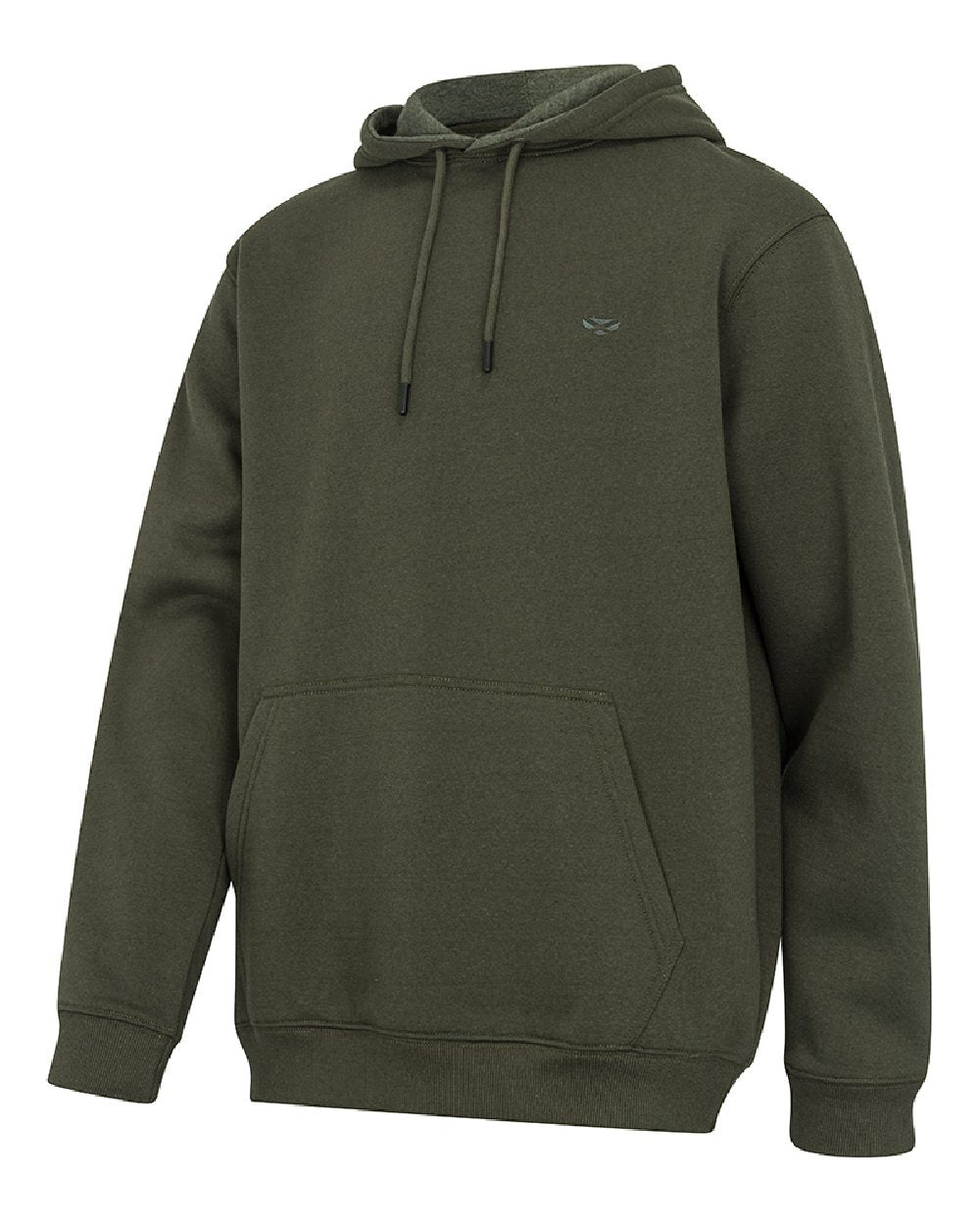 Forest Lovat coloured Hoggs of Fife Mens Hoodie on white background