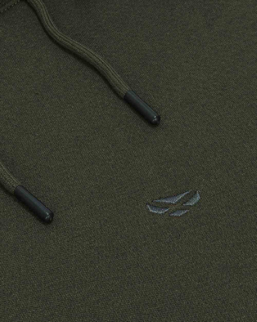 Forest Lovat coloured Hoggs of Fife Mens Hoodie on white background