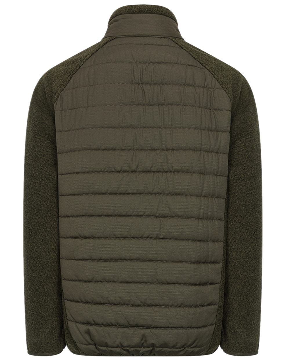 Dark Forest Marl Coloured Hoggs of Fife Mens Melville Hybrid Jacket on white background