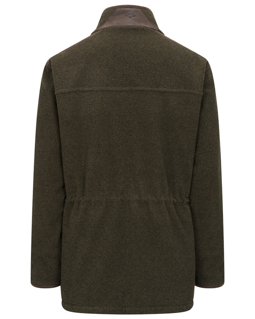 Green coloured Hoggs of Fife Mens Sportsman Pro Fleece Jacket on white background