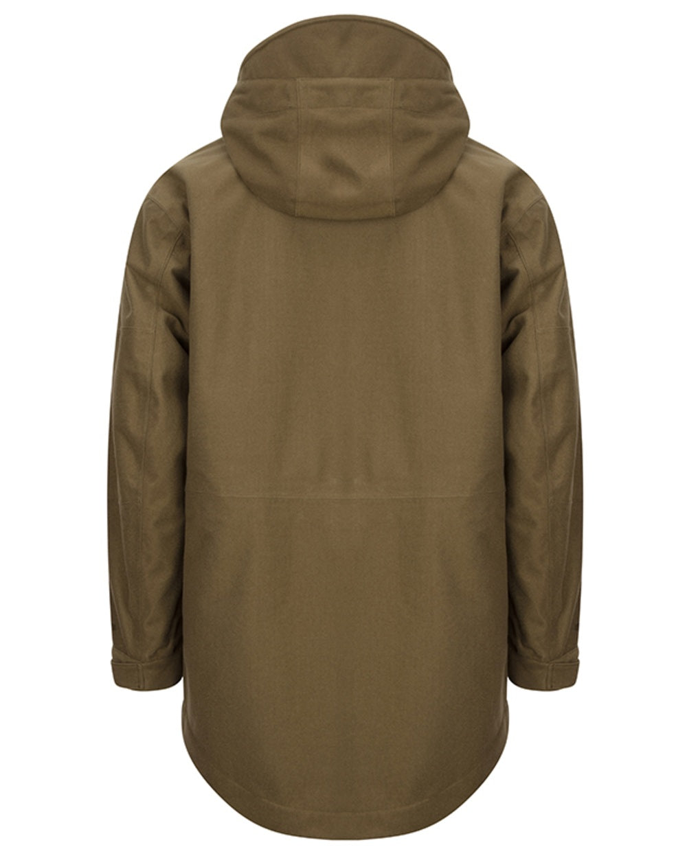 Olive coloured Hoggs of Fife Mens Torness Trilaminate 3-In-1 Jacket on white background