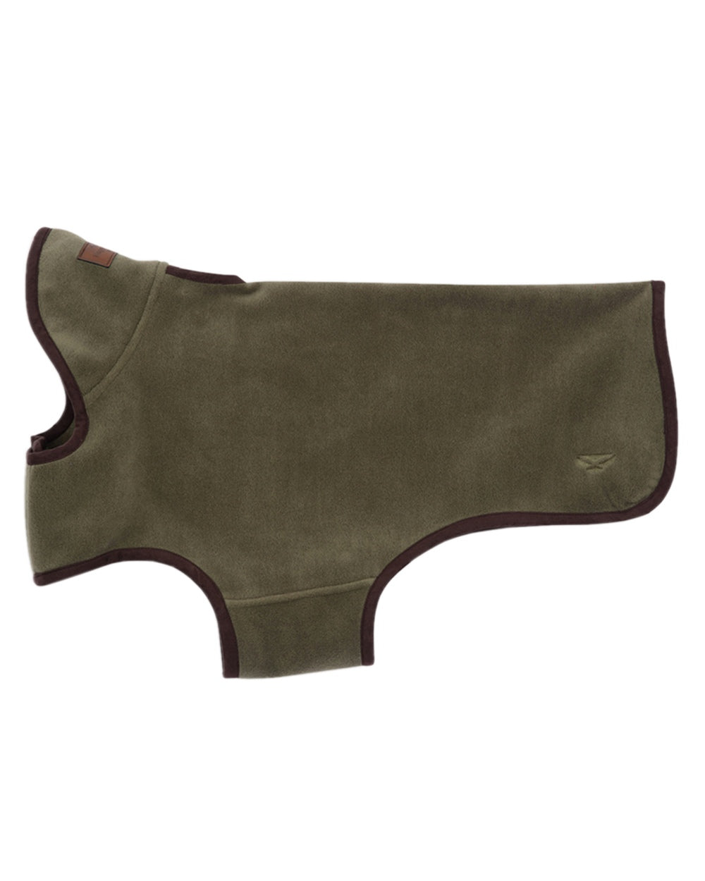Lovat Coloured Hoggs of Fife Stenton Fleece Dog Coat on white background