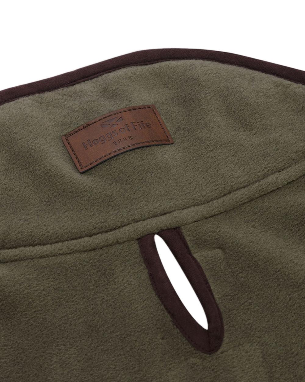 Lovat Coloured Hoggs of Fife Stenton Fleece Dog Coat on white background