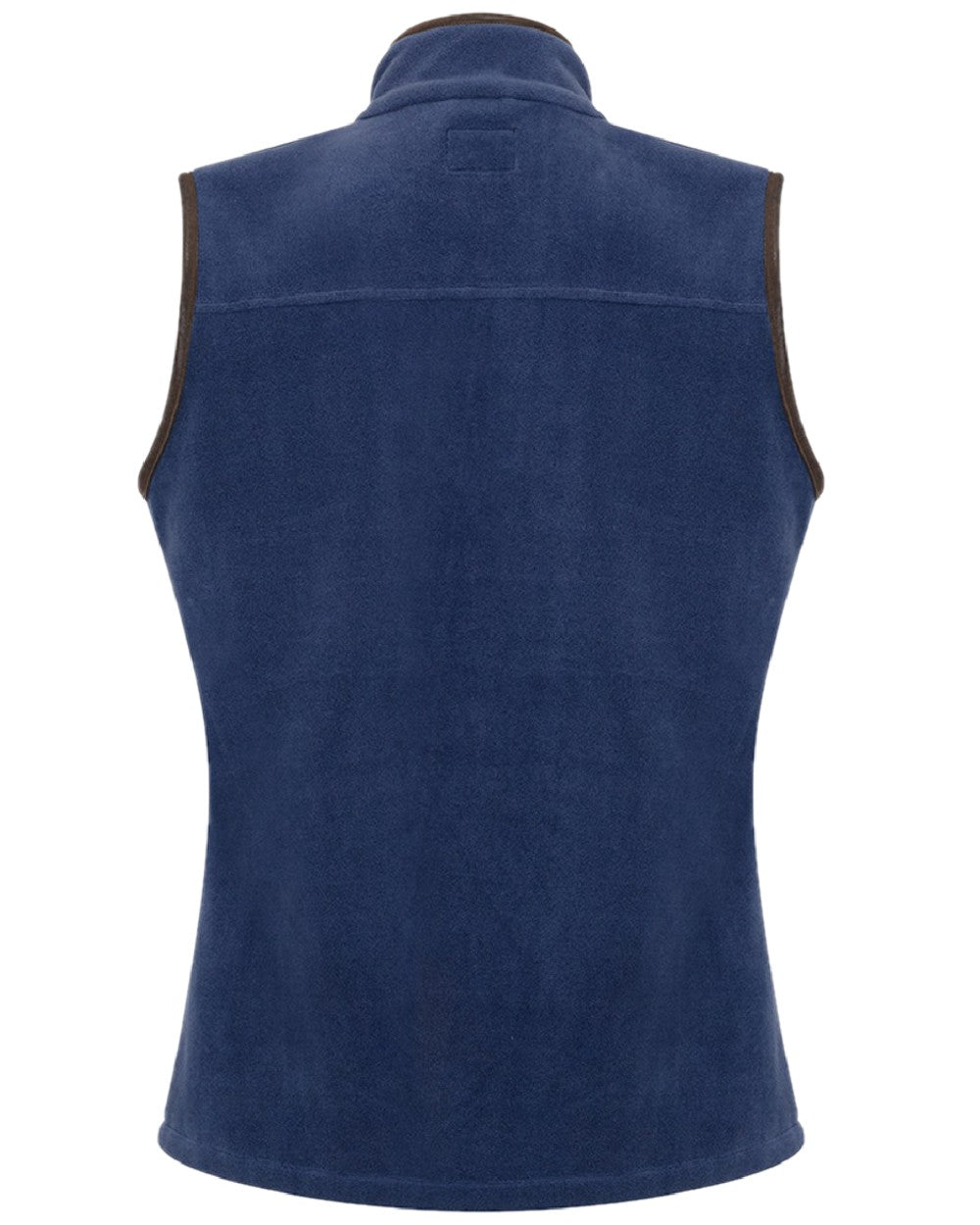 Nordic Blue Coloured Hoggs of Fife Stenton Ladies Fleece Gilet on white background