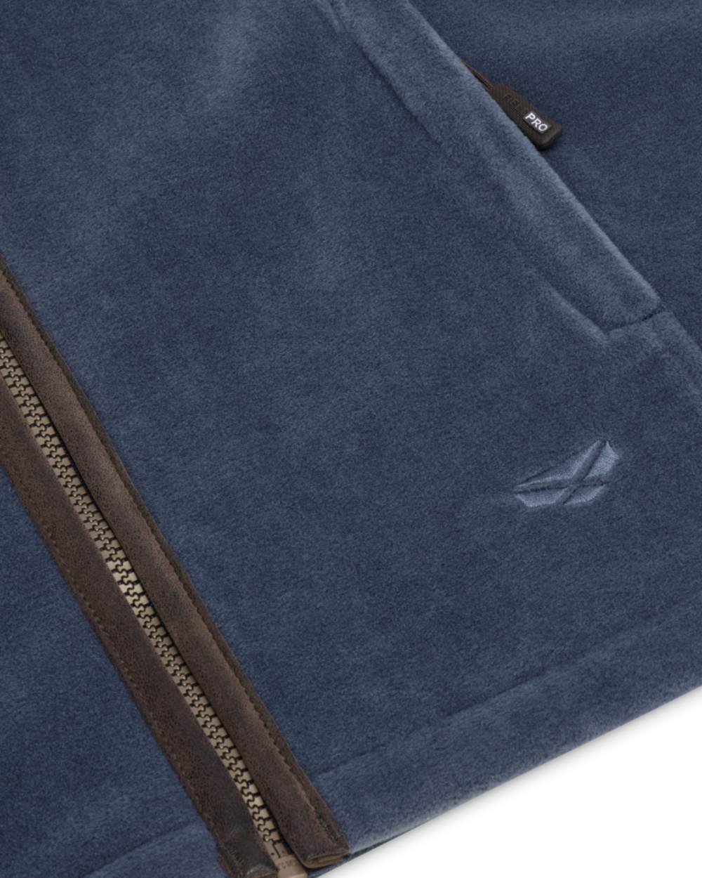 Slate Grey Coloured Hoggs of Fife Stenton Ladies Fleece Gilet on white background